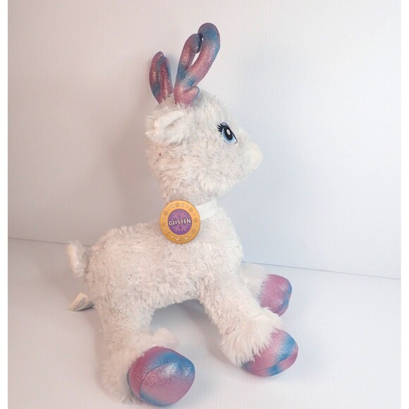 Build A Bear Christmas Reindeer Glisten 16" Plush Antlers Light Up - Picture 2 of 11
